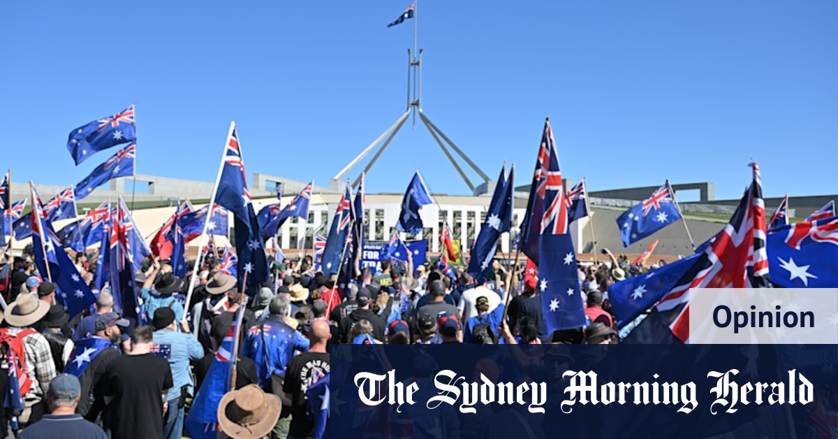 Australians took to the streets because they were scared by numbers that don’t exist