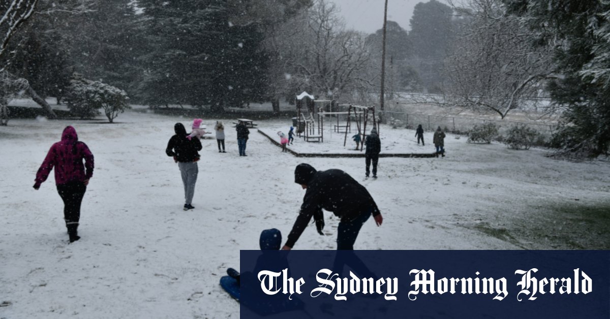 Nsw Snow Sydney Shivers Through Coldest Day Since 1984