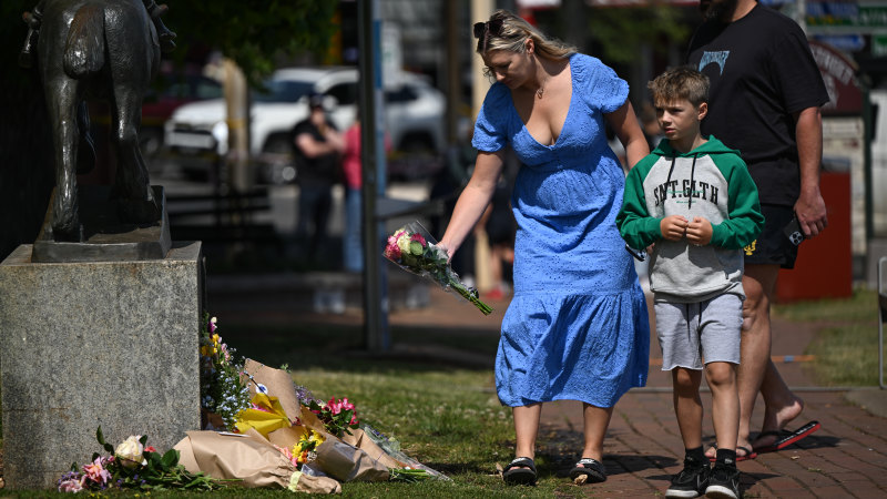 Daylesford never forgets is tragedies, but for now there is only shock