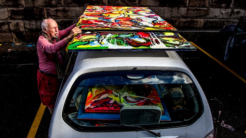 A rainbow, Uncle Pete and Australia’s new cardinal: Entries land for art show that ‘stops a nation’