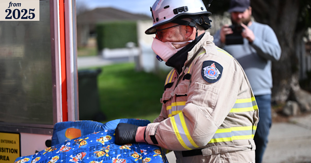 Man charged over house fire that killed two children dies while on bail