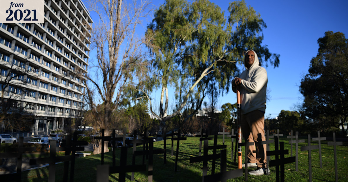 Homeless camp pops up at Parliament as Perth mourns deaths of 56 rough ...
