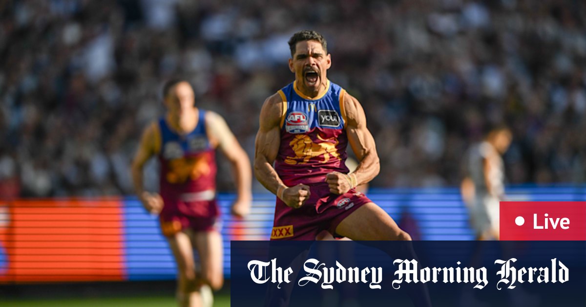 Lions defeat Cats after goal rush from Cameron, McCluggage; Norm Smith Medal was Will Ashcroft