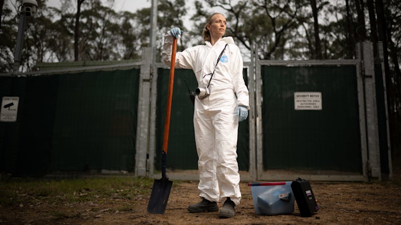 It’s remote, hidden and the residents are deadly quiet. Welcome to the body farm