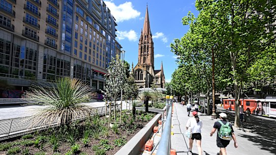 City Square will open permanently to the public on Sunday.