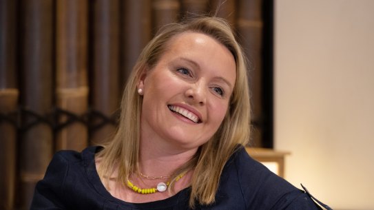 Helen Perrottet; lawyer, mother of seven and wife of premier Dominic