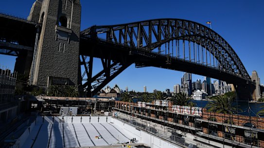 The troubled redevelopment of the North Sydney Olympic Pool has sparked a wave of litigation. 
