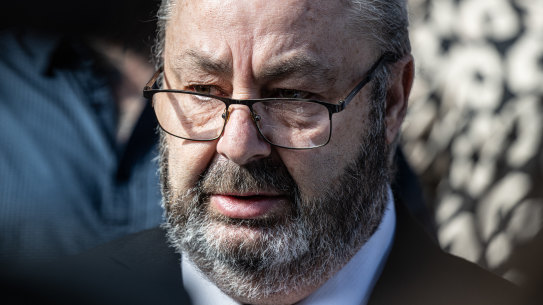 Brett Button , driver of the bus which crashed causing the deaths of 10 passengers.