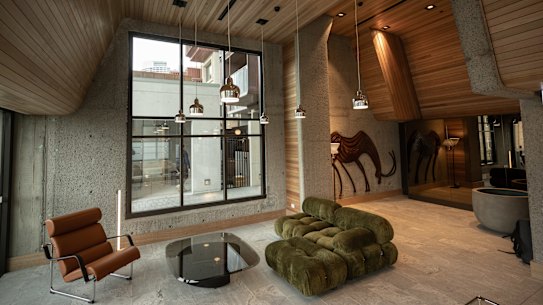 The redevelopment of the Sirius building is nearing completion. John Green of DEDICO, who works for the developer JBH Capital. 