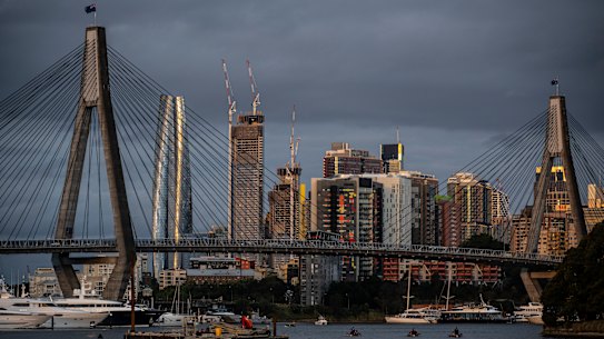 The Anzac Bridge was among key arterial routes flagged for tolls.