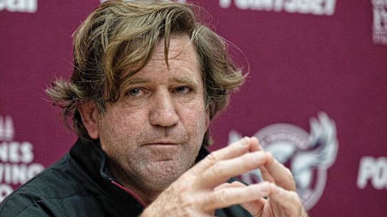 Des Hasler was widely praised for his response to the Manly jersey controversy.