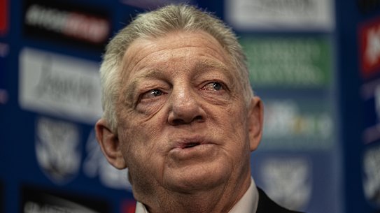 Bulldogs general manager Phil Gould