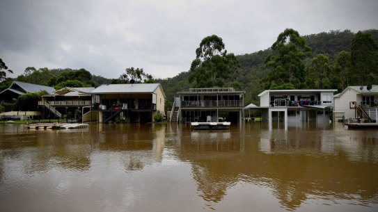 Thousands of homes across NSW have been affected by flooding. 