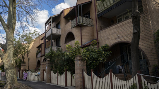 The building at 82 Wentworth Park Road will be demolished and rebuilt into 43 publicly-owned homes. Residents will be temporarily relocated.