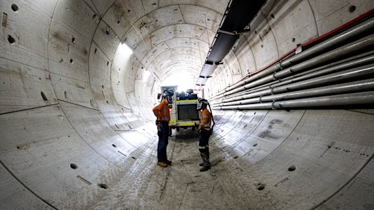 Sydney Metro is overseeing the construction of nearly $60 billion worth of train lines across the city.