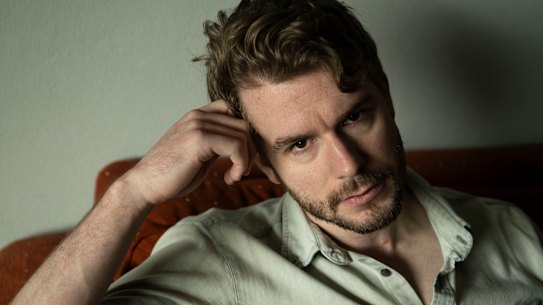 Actor Cooper Mortlock has had his voice used in an animation without his consent after it was reproduced by AI from previous recordings in Sydney. 2 June 2024 Photo: Janie Barrett