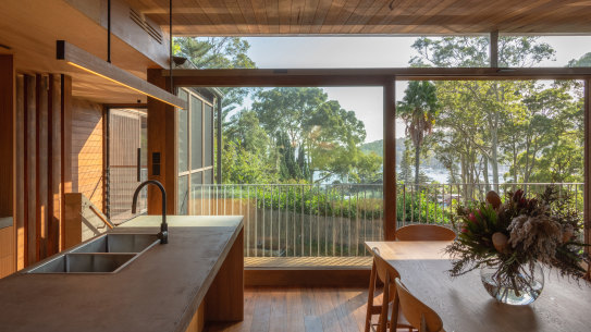 “It was the perfect spot to create a new open-plan kitchen and living area,” said architect Matthew Woodward.