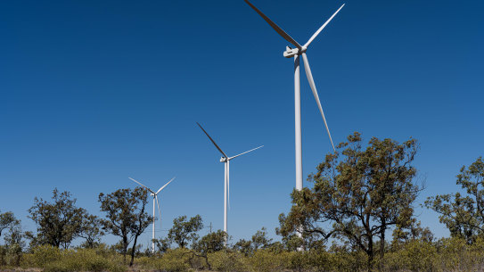 Windlab’s Kennedy Energy Park, near the proposed Upper Burdekin Wind Farm backed by Apple.