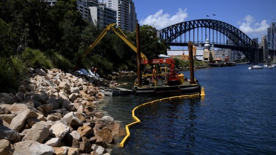 The Western Harbour Tunnel will extend from North Sydney to Rozelle.