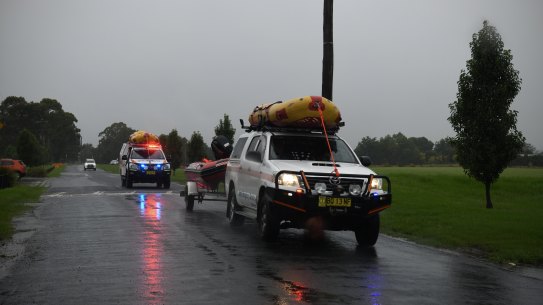 Communities in the Hawkesbury-Nepean area were ordered to evacuate on Wednesday night.
