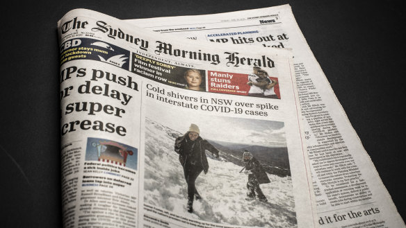 The Sydney Morning Herald is the country’s most read masthead.