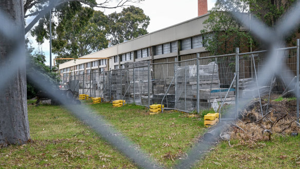 The disused former Kangan TAFE college in Coburg North