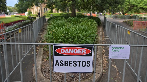 Asbestos-ridden mulch may have been discovered in private homes