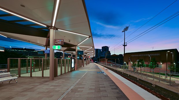The new Exhibition Station opened last year.