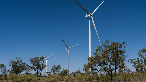 Windlab’s Kennedy Energy Park, near the proposed Upper Burdekin Wind Farm backed by Apple.
