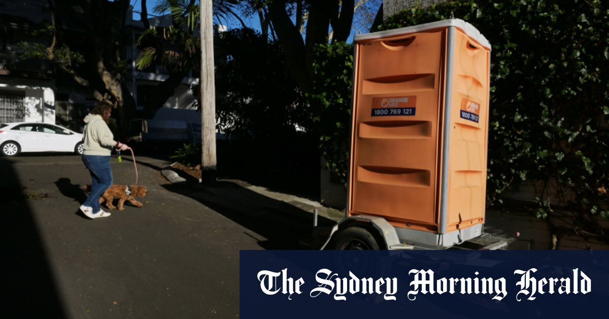 Paddington portaloos are 'taking the piss', says Woollahra councillor Harriet Price - Vimarsana News