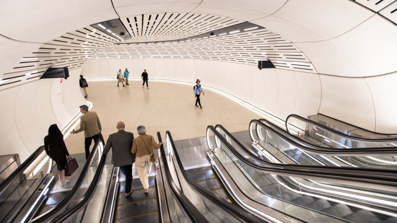 How Sydney Metro’s architects made train stations people actually like