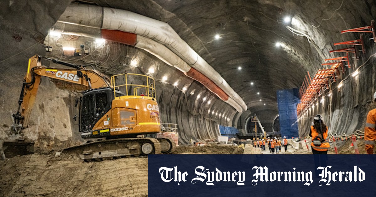 Groß genug für 30.000 Elefanten: Wichtige U-Bahn-Station in Sydney ...
