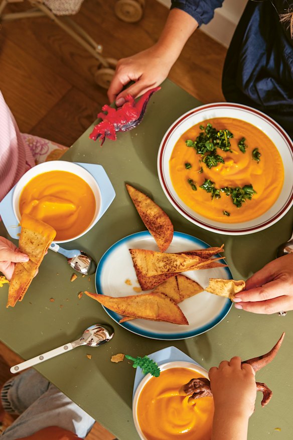 This soup's earthy sweetness makes it a hit at the dinner table.