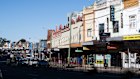 Old Parramatta Road is suffering from a lack of pedestrian traffic, shop closures and increased grafitti.