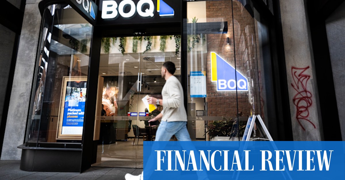 Bank of Queensland names operations boss Rod Finch as new CEO