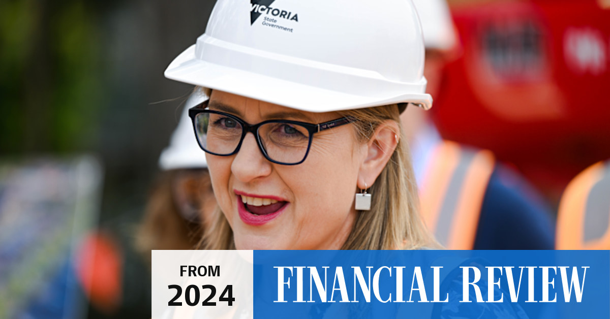 Jacinta Allan opens Victoria ‘for business’ but must lift pace of change