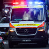 Four ambulances and a specialist critical care attended the scene in Mayfield
