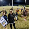 Moorabbin Rugby Club Junior team players are looking forward to watching Harry Potter play on Saturday. 