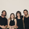 Left to right, dancers Kip Gamblin, Mia Thompson, Sheree da Costa and Dimitri Kleioris.
