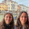 Federica Toninello with friends at a meeting of Assemblea Sociale per la Casa, which searches for derelict houses to renovate and live in.
