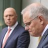 Peter Dutton has criticised Scott Morrison for appointing himself to five secret ministries. There should be support in the Coalition for a vote to reprimand him for what he did.