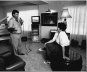 John and Diane Bruce at their home in Cronulla with their $5000 Karaoke Setup.