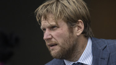 Trainer Bjorn Baker was said to have been distressed by the incident.