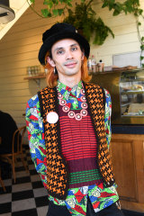 Cafe worker Marc Dean is unusual in that he is paid full award wages.