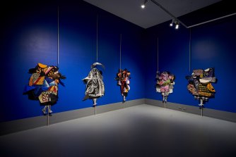Installation view of Smart’s The Violet Ballet, 2019, Adelaide Festival. 