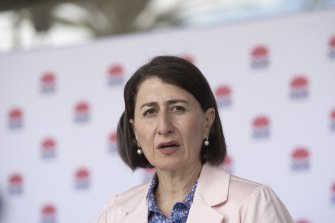 NSW Premier Gladys Berejiklian responded to comments from Western Australia that she was not adequately suppressing virus spread.