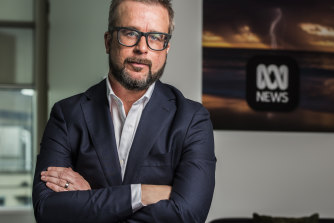 ABC news director Justin Stevens said he wanted to stamp out racism at the public broadcaster.