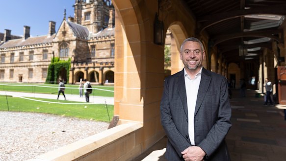Shane Griffin, Sydney University’s associate vice- president of Sydney Future Students.