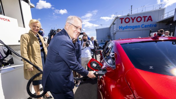 Prime Minister Scott Morrison began campaigning this month on the federal government’s goal to reach net zero by 2050.