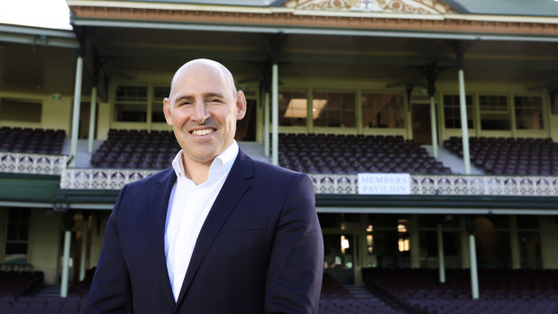 Nick Hockley was unveiled as new Cricket Australia CEO at the SCG on Monday.